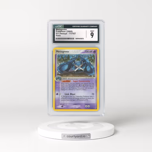 2005 EX Deoxys #11 Metagross - Holo (CGC 9 MINT)