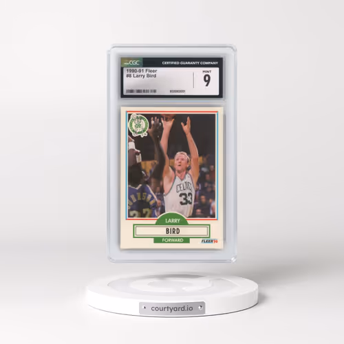 1990 Fleer #8 Larry Bird (CGC 9 MINT)