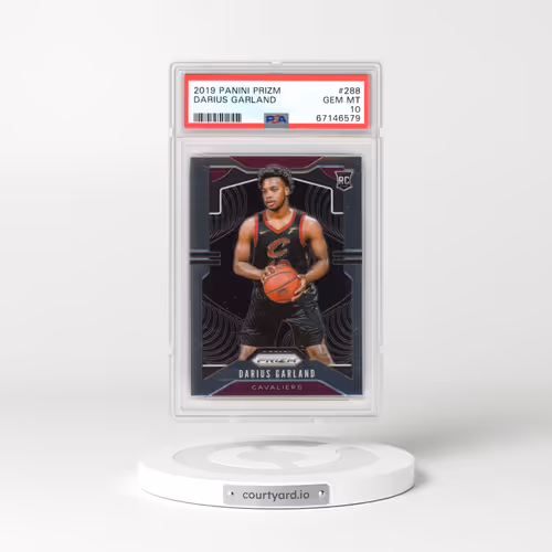 2019 Panini Prizm #288 Darius Garland (PSA 10 GEM MINT)