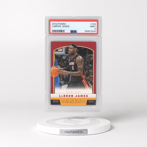 2012 Panini #104 LeBron James (PSA 9 MINT)