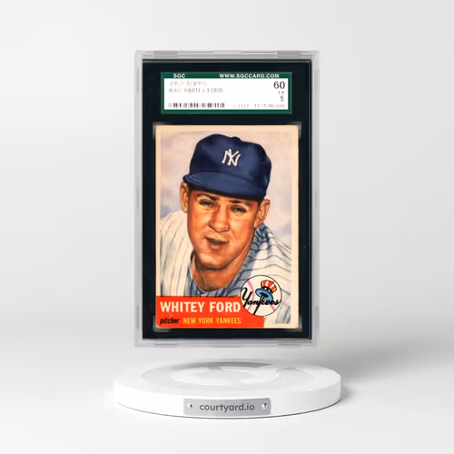 1953 Topps #207 Whitey Ford (SGC 5 EX)