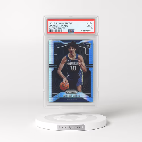 2019 Panini Prizm #254 Jaxson Hayes - Hyper Prizm (PSA 9 MINT)