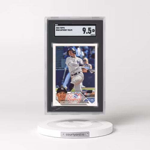 2023 Topps #460 Anthony Volpe (SGC 9.5 MINT+)