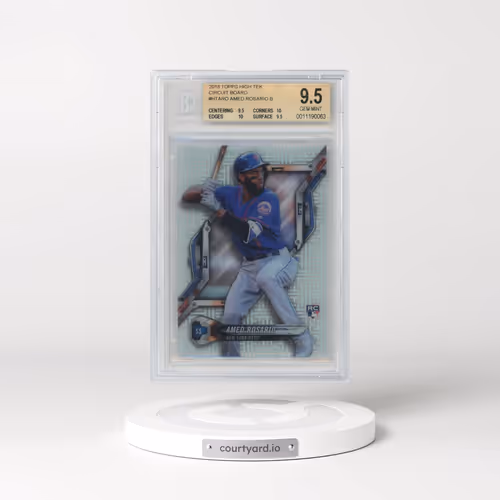 2018 Topps High Tek Circuit Board #HTARO Amed Rosario B (BGS 9.5 GEM MINT)