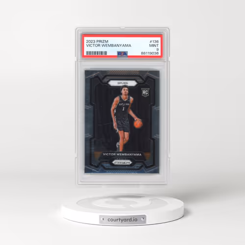 2023 Panini Prizm #136 Victor Wembanyama (PSA 9 MINT)
