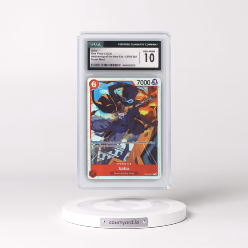2023 Awakening of the New Era (OP05) - English #OP05-007 Sabo (CGC 10 GEM MINT)