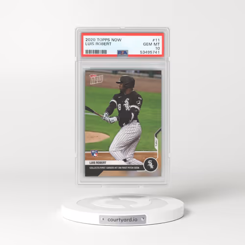 2020 Topps Now #11 Luis Robert (PSA 10 GEM MINT)