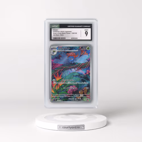 2023 Ruler of the Black Flame #109/108 Gloom - Art Rare Holo (CGC 9 MINT)