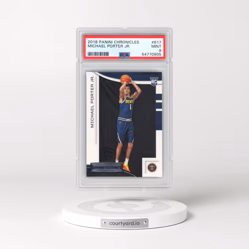 2018 Panini Chronicles #617 Michael Porter Jr. (PSA 9 MINT)