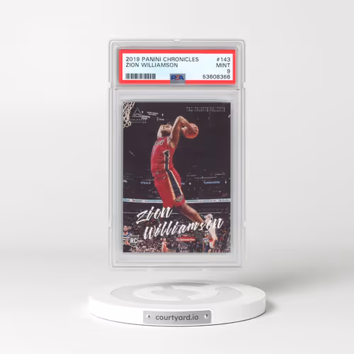 2019 Panini Chronicles #143 Zion Williamson (PSA 9 MINT)