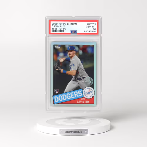 2020 Topps Chrome 1985 Topps #85TC5 Gavin Lux (PSA 10 GEM MINT)