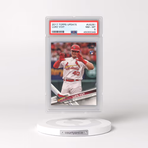 2017 Topps Update #US281 Luke Voit (PSA 8 NM-MT)