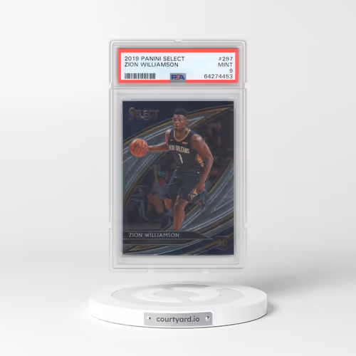 2019 Panini Select #297 Zion Williamson (PSA 9 MINT)