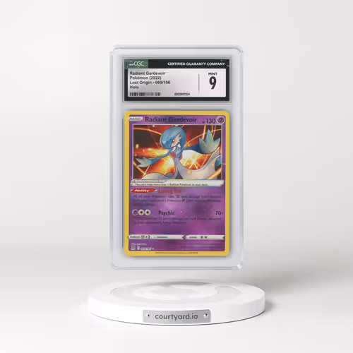 2022 Lost Origin #069/196 Radiant Gardevoir - Holo (CGC 9 MINT)