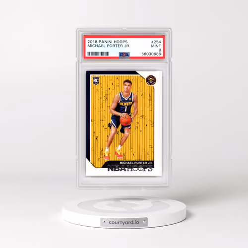 2018 Panini Hoops #254 Michael Porter Jr. (PSA 9 MINT)