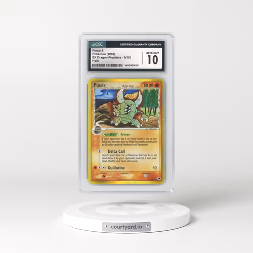 2006 EX Dragon Frontiers #9 Pinsir - Holo (CGC 10 GEM MINT)
