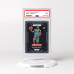 2023 Panini Prizm Monopoly #15 Brandon Miller (PSA 9 MINT)