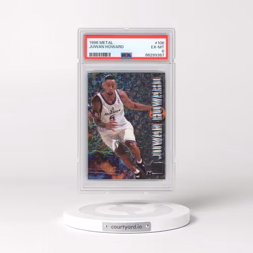 1996 Metal #106 Juwan Howard (PSA 6 EX-MT)