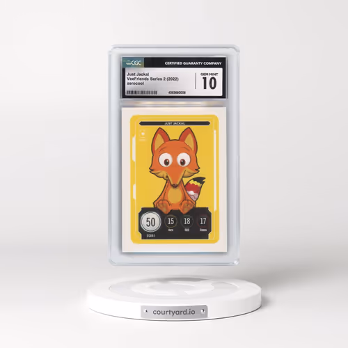 2022 VeeFriends Series 2 - English Just Jackal (CGC 10 GEM MINT)