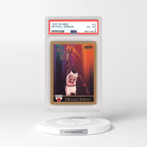 1990 Skybox #41 Michael Jordan (PSA 6 EX-MT)