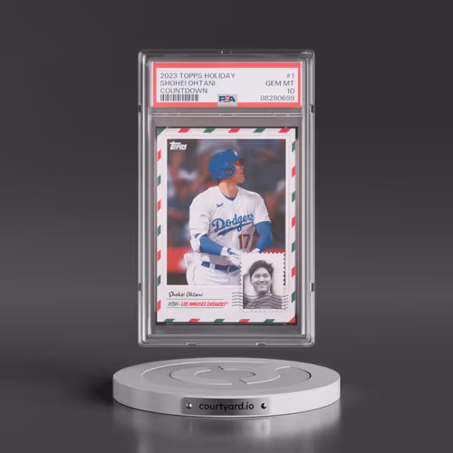 2023 Topps Holiday Countdown #1 Shohei Ohtani (PSA 10 GEM MINT)