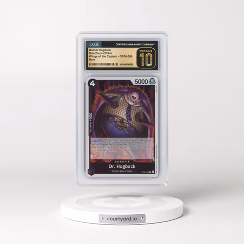 2024 Wings of the Captain (OP-06) - English #OP06-090 Doctor Hogback (CGC 10 PRISTINE)