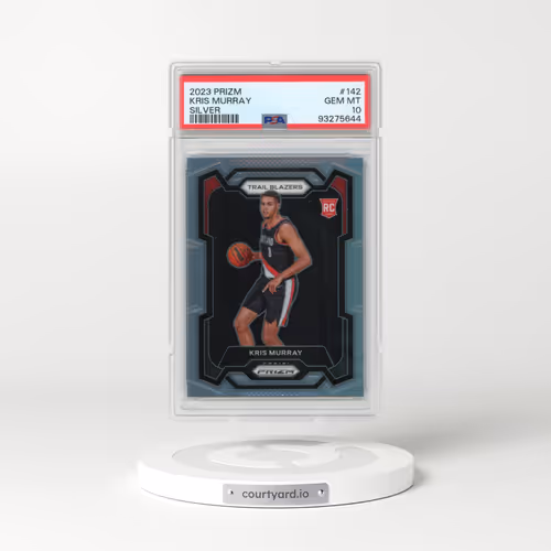2023 Panini Prizm #142 Kris Murray - Silver Prizm (PSA 10 GEM MINT)