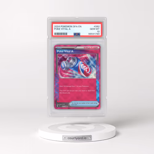 2024 Pokémon Sfa EN-Shrouded Fable #062 Poke Vital A (PSA 10 GEM MINT)