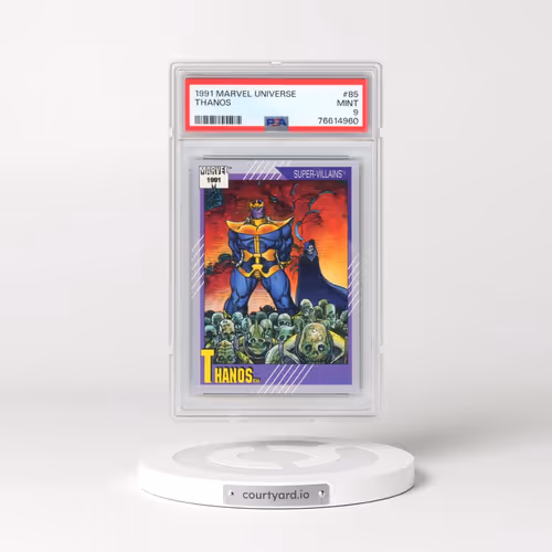 1991 Marvel Universe #85 Thanos (PSA 9 MINT)