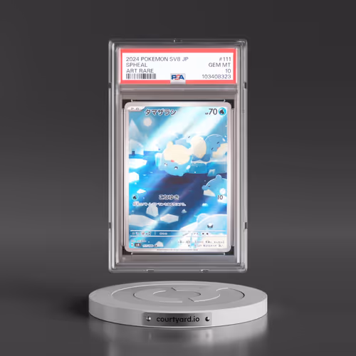 2024 Pokémon SV8-Super Electric Breaker #111 Spheal - Art Rare (PSA 10 GEM MINT)