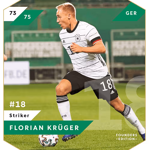 Special - Florian Krger - Founders - Mens Under 21s - 2021