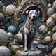 Garden Dog Decor #3