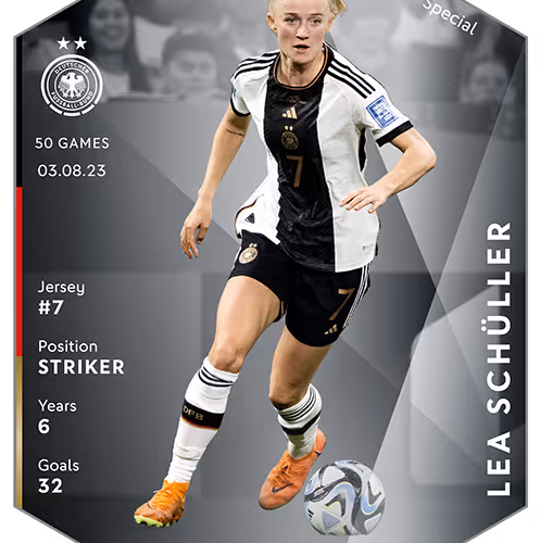 Special - Lea Schüller - 50th game - Milestone - 2023 Squad - Women's National Team - 2023