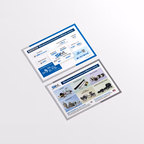 Sungil Machinery English Brochure Design – Nov. 2024