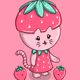 Strawb Kitty #1