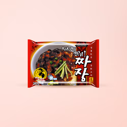 Wang Sobang Noodles Sichuan Jjajang Packaging Design - Feb. 2010
