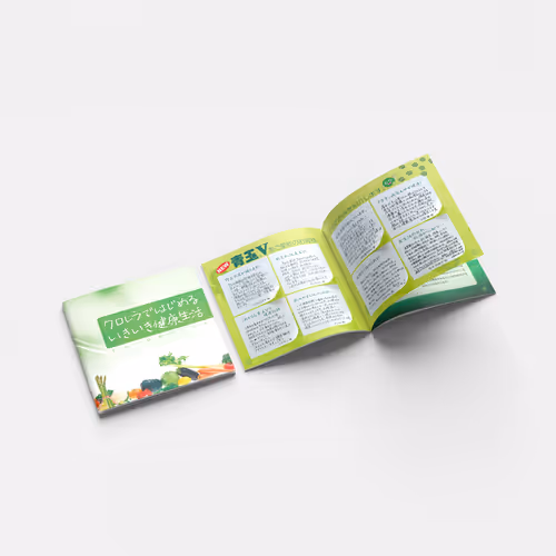 Aodama V Chlorella Supplement Catalog Design - Apr. 2010