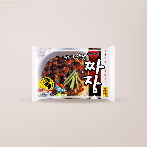 Wang Sobang Noodles Beijing Jjajang Packaging Design - Feb. 2010