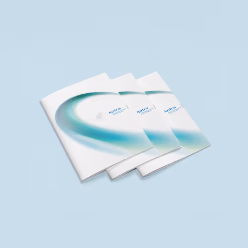 KOTRA Promotional Folder Design for Japan - Jan. 2012