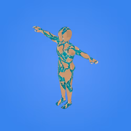 Caustics Body Paint MVFW 2025