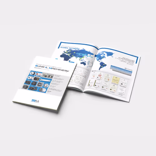 SUNGIL MACHINERY Japanese Catalog Design - Oct. 2020