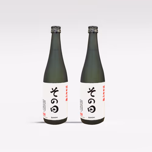 SONOHI Sake Label Redesign for Korean Market - Feb. 2019