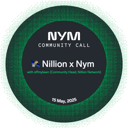 Nym Community Call: Nillion x Nym