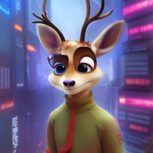 100NFTv1_Reindeer