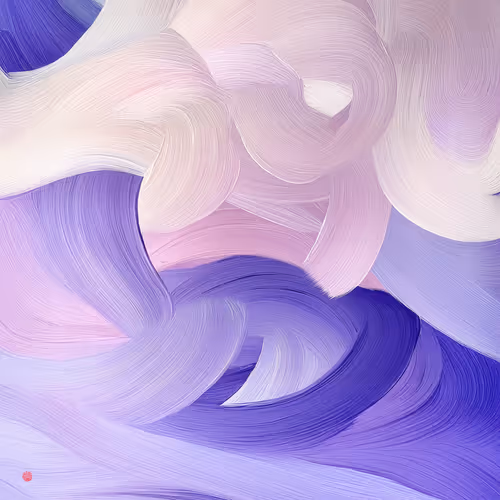Whispers of Lavender: Abstract Flow of Pastel Dreams