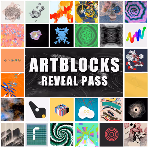 X Art Blocks NFT Reveal Pass
