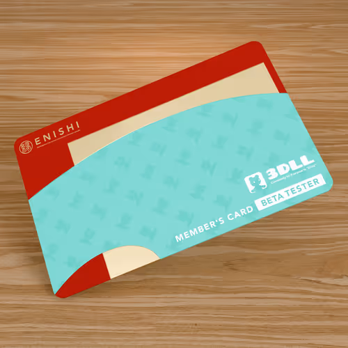 3DLL MEMBER'S CARD