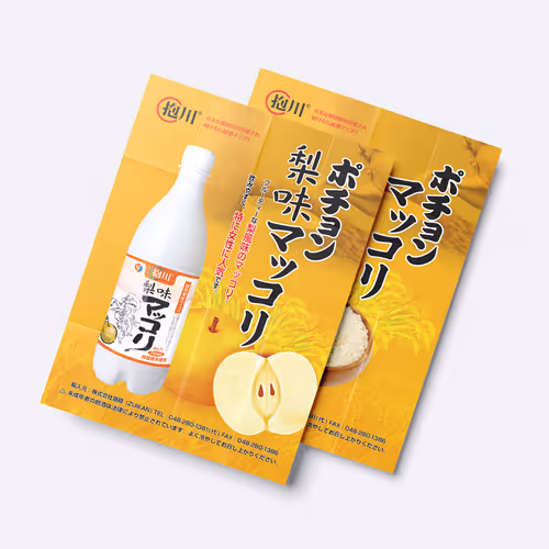 Pocheon Maccori Japanese Promo Leaflet Design - Mar. 2021