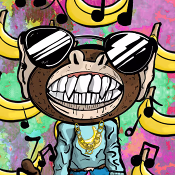 Funky Monkey by spaceoddity x Reddit Collectible Avatars