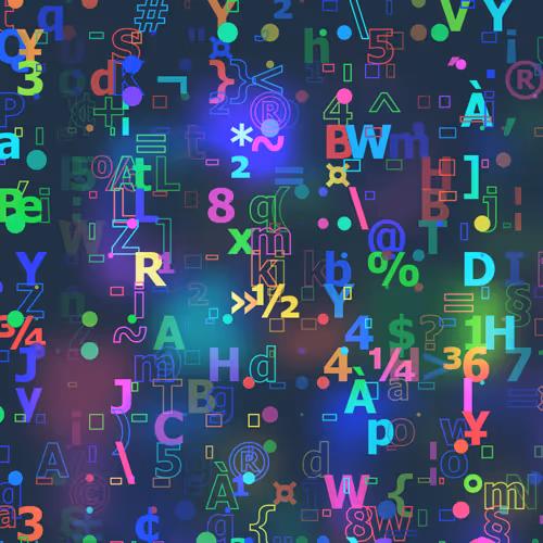 Letter Cloud Matrix